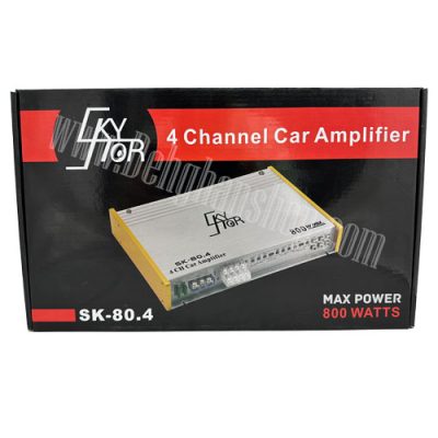 آمپلی فایر 4 کانال اسکایلر مدل SKYLOR SK-80.4