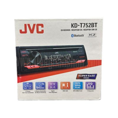 پخش دکلس جی وی سی مدل JVC KD-T752BT